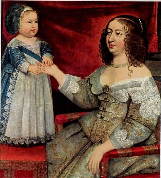 unknow artist Louis XIV and Anne of Austria China oil painting art